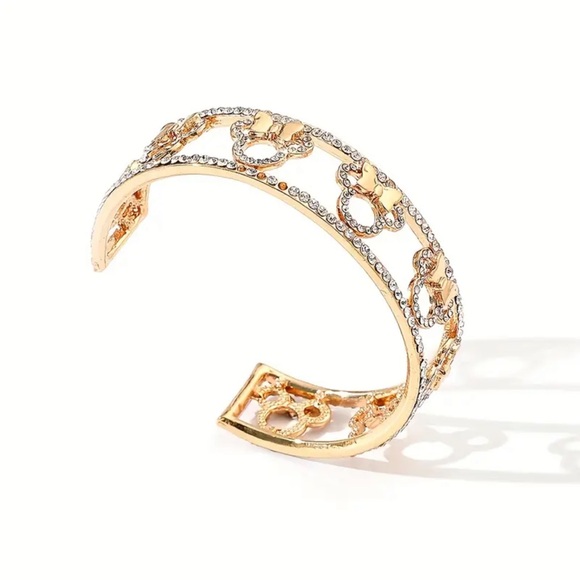 Minnie Mouse Bracelet, Minnie Mouse Cuff - Picture 2 of 8